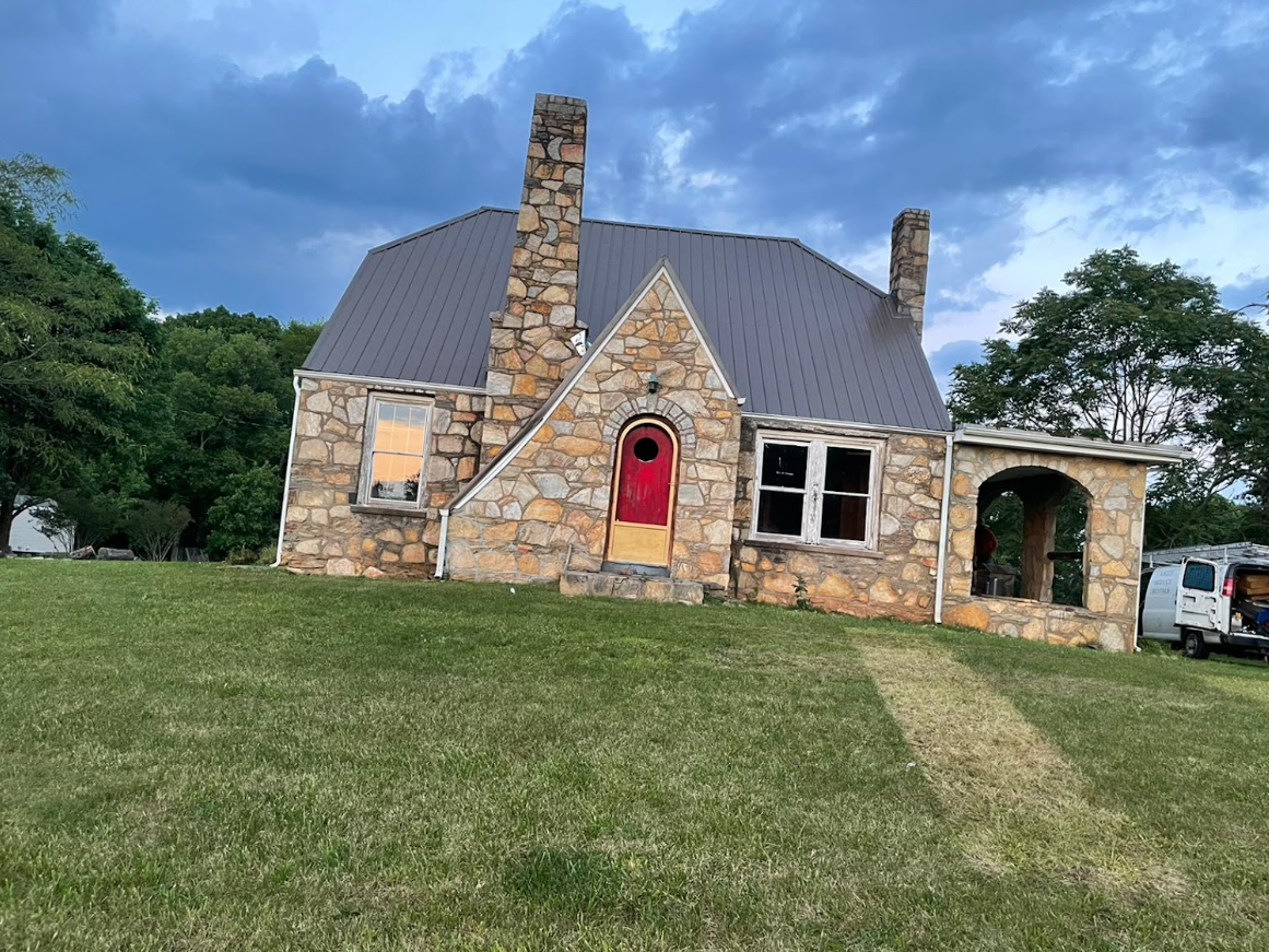 Metal roof home in Cary, NC